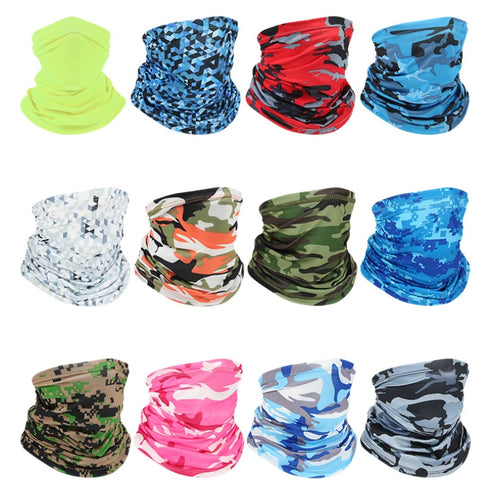 Outdoor Ice Silk Sun Protection Bib Motorcycle Neck Cover